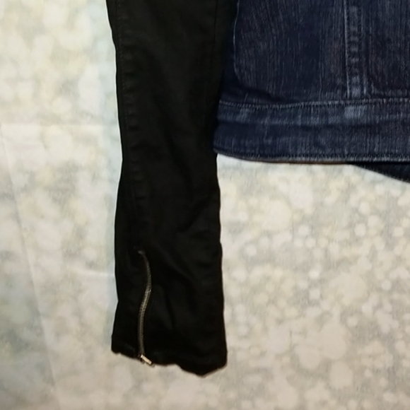 Guess 1981 leather and denim jacket - Picture 7 of 7